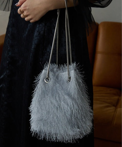 シャギーファー2WAYバッグ