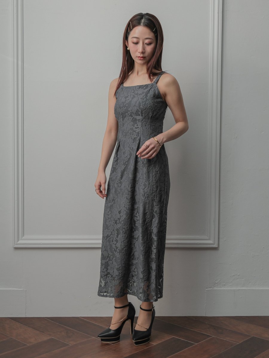 トップス&タイトロングドレスセットアップ - &Robu.