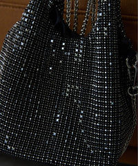 ラインストーン2WAYハンドバッグ