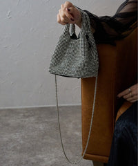 ラインストーン2WAYハンドバッグ