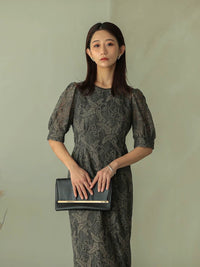 レースタイトロングワンピース - &Robu.