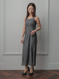 トップス＆タイトロングドレスセットアップ - &Robu.