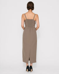 ジャガードレーストップスドレス - &Robu.