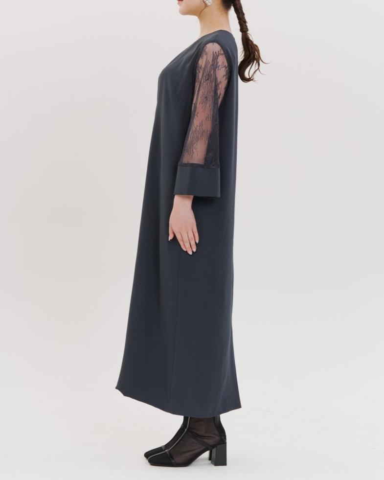 コクーンスリットトップワンピース - &Robu.